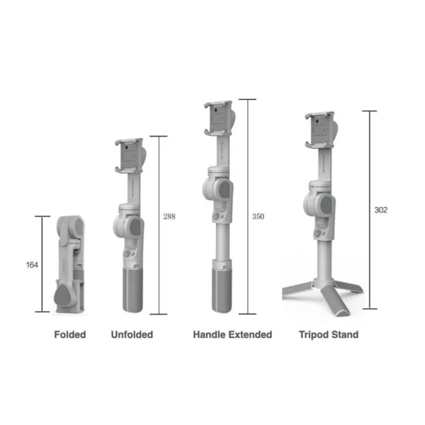 Snoppa ATOM 2 3-Axis Handheld Smartphone Stabilizer Gimbal ATOM2 with Tripod for iPhone Huawei Samsung Xiaomi