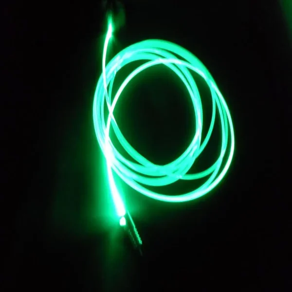 1 X High Quality DC12V Input 2W Small Size Fiber Optic Illuminator For Car Using