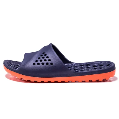 Mens Badslippers Casual Non-slip Slides Summer Massage Flip Flops Bathroom Beach Slipper Fashion Soft Sole Man Massage Sandals