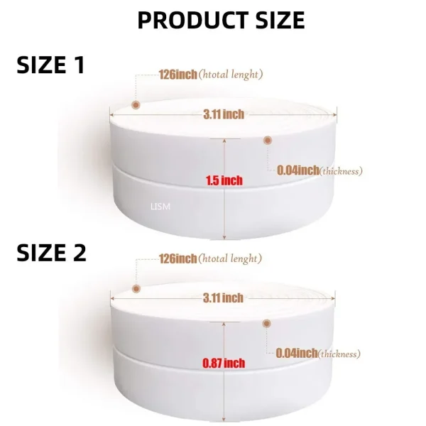 PVC Waterproof Sealing Tape Bathroom Toilet Caulk Tapes Kitchen Sink Countertop Mildew Fouling Proof Sealer Self Adhesive Strip