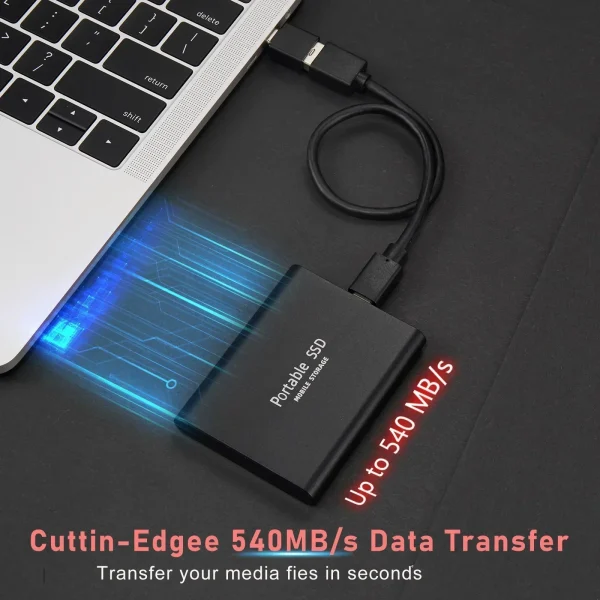 XIAOMI MIJIA Portable 128TB 64TB SSD External Moblie Hard Drive High Speed 16TB 8TB Hard Disk for Desktop Mobile Laptop Comp
