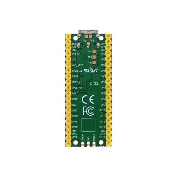 Raspberry Pi Pico Board RP2040 Dual-Core 264KB Low-Power Microcomputers High-Performance Cortex-M0 Processor