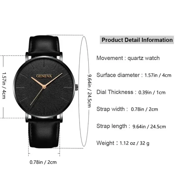 4Pcs/set Fashion Casual Men Sports Style Trend Quartz Wristwatch and Bead Bracelet Set Gift for Men Boyfriends Relogio Masculino