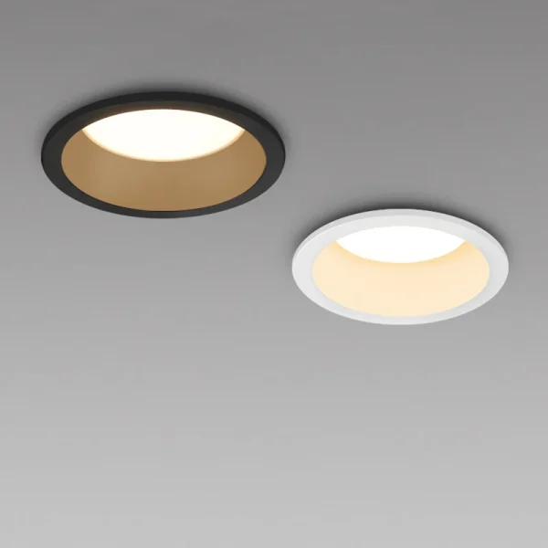 Recessed Anti-glare LED COB Downlight 12W 9W 220V Ceiling Lamp Spot Light 5W 7W Home Living Room Bedroom Indoor Lighting