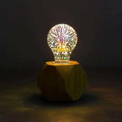 Star Fireworks Lamp 3D LED Bulb Decoration E27 6W 85-265V Vintage Edison Light Bulb Holiday Night Light Novelty Christmas Tree
