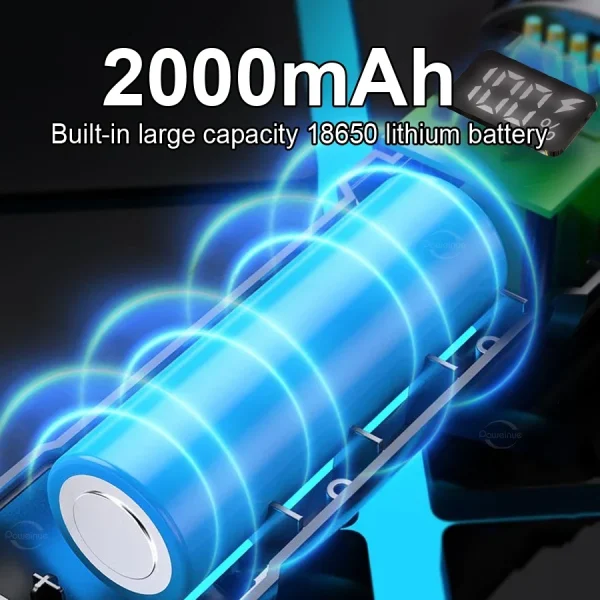 High Power LED Flashlights Built-in battery USB Rechargeable Strong Hand Light Multifunctional Torch Lamp For Emergency Camping
