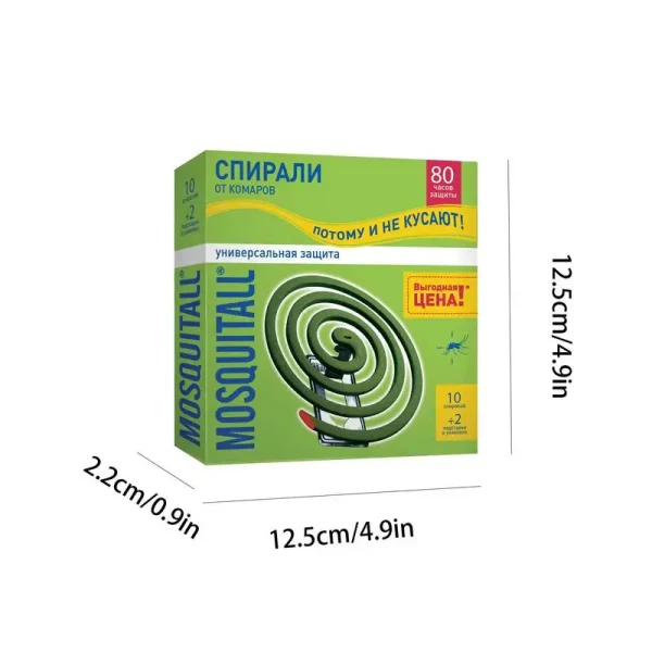Fly Coils Outdoor Patio Fly Citronella Coils Burn Up To 12 Hours Coil Natural Ingredient Fly For Indoor Outdoor Camping Patio