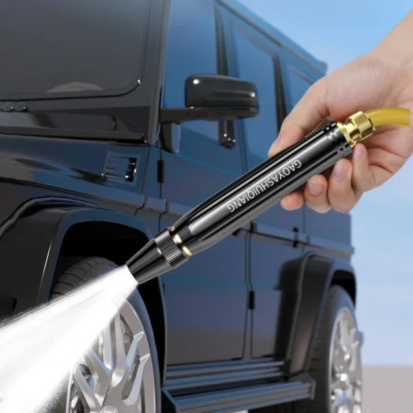 Car Wash Gun High-Pressure Water-Gun Household Car Wash Water Gun Black Diamond Water Gun Watering Pipe Car Wash Nozzle