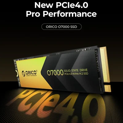 ORICO PCIe4.0 M.2 NVMe SSD PS5 Gaming 7400MB/S Internal Solid State Drive M Key 2280 SSD for Content Creators 1TB/2TB/4TB O7000