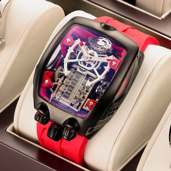 FKICE Super Running Concept Fashion Men's Watches Large Dial Automatic Luxury Watch Men Waterproof Watch Men Wrist Watch FM666