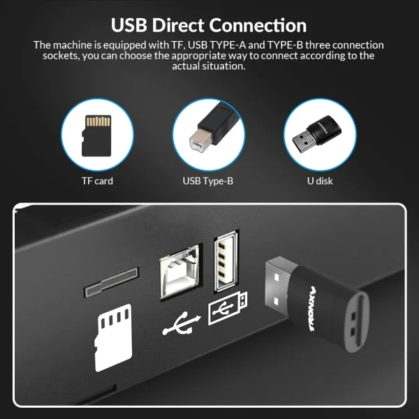 Tronxy CRUX 1 FDM 3D Printer Smart Filament Sensor Self-assemble Proximal Direct Extrusion DIY 3d Printer Kit 180*180*180mm