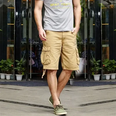 Customizable Men’s Casual Shorts Suit Pants DK1022