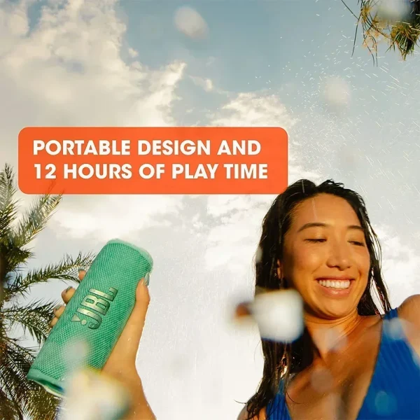 JBL FLIP 6 Wireless Bluetooth Speaker Portable IPX7 FLIP6 Waterproof Outdoor Stereo Bass Music Track Speaker Independent Tweeter