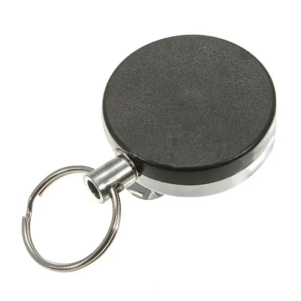 Men Keychain Card Badge Holder Anti-theft Elastic Rope Retractable Belt Clip Pull Key Ring for Women Gifts