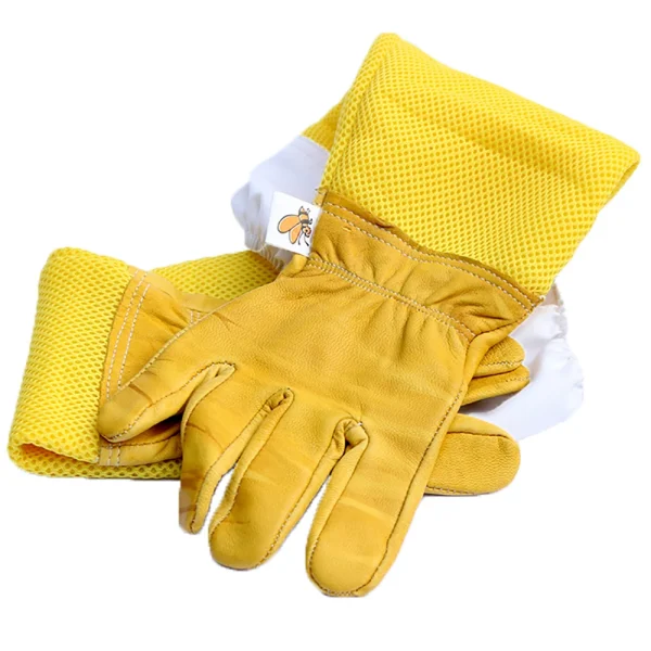 Breathable Apiarist Anti Sting Gloves XL XXL 3XL Vented Cotton Long Sleeve Protect Hands From Stings Protective Farming Apiary