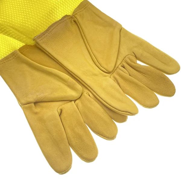 Breathable Apiarist Anti Sting Gloves XL XXL 3XL Vented Cotton Long Sleeve Protect Hands From Stings Protective Farming Apiary