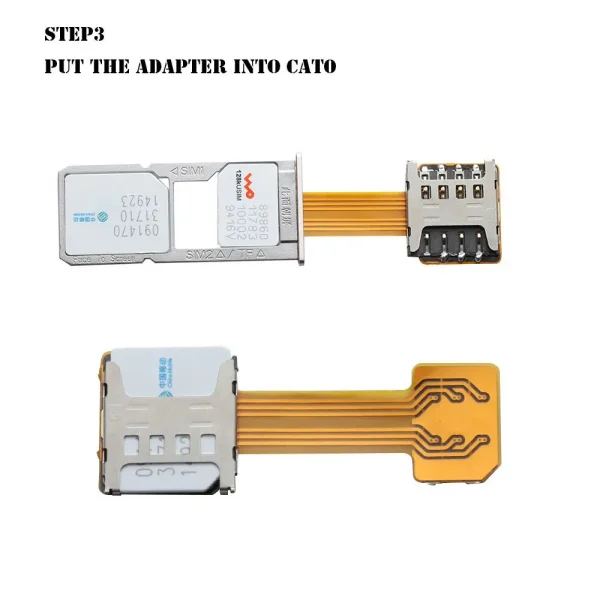 Universal TF Hybrid Sim Slot Dual SIM Card Adapter For DIY Micro SD Extender Nano Cato Android Phone All Dual SIM mobile phone