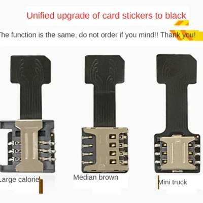 Dual SIM Extender Card Adapter Micro SD Practical Universal TF Hybrid Sim Slot Extender Nano Cato for Android Phone Change Card