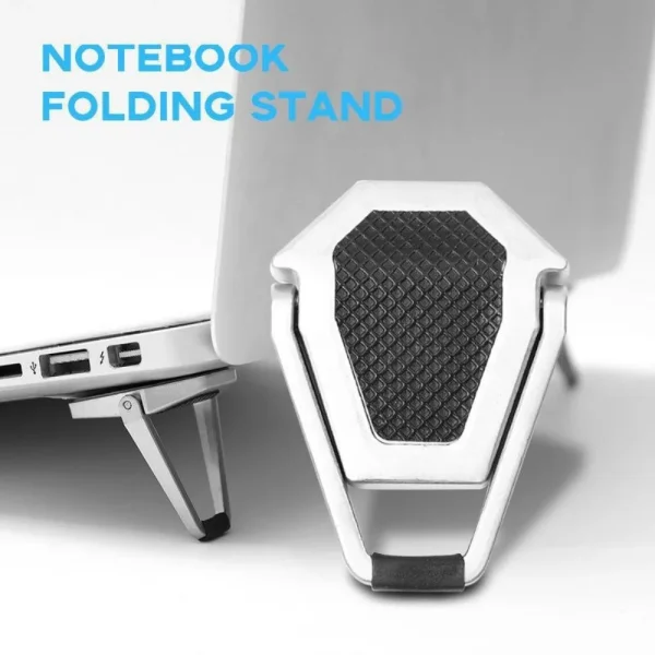 New Foldable Laptop Stand Mini Invisible Computer Keyboard Holder Portable Anti Slip Cooling Folding Holder for Lenovo/Thinkpad