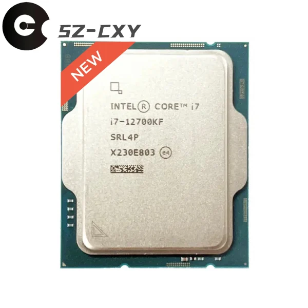 Intel Core i7-12700KF i7 12700KF 3.6 GHz Twelve-Core Twenty-Thread CPU Processor 10NM L3=25M 125W LGA 1700 New