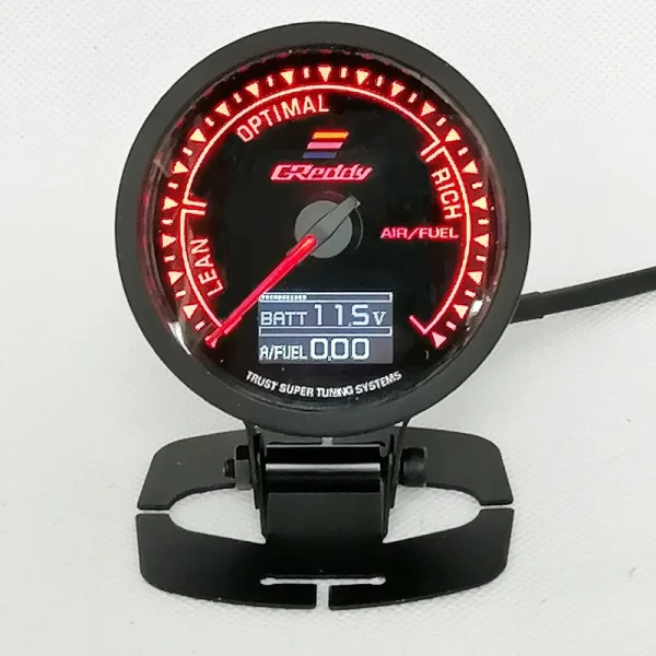 7 Color Car GReddi LCD Digital Display Turbo Boost water temp oil temp oil press racing meter Fuel pressure Air fuel ratio Gauge