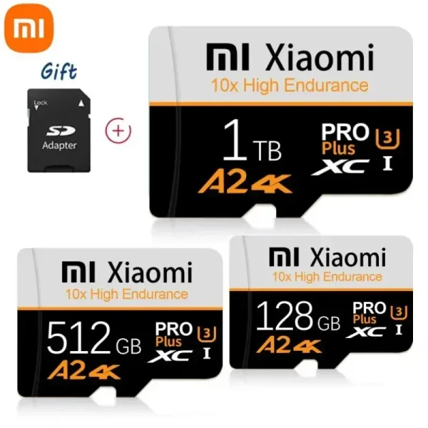Mijia 2TB U3 Memory Card 1TB 512GB Micro TF SD Card 128GB 256GB U3 V30 4K Full HD TF Memory Flash Card For Phone/Computer