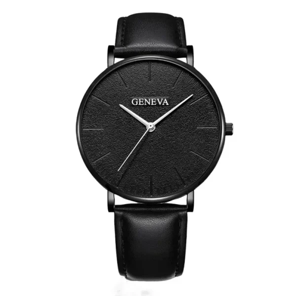 4Pcs/set Fashion Casual Men Sports Style Trend Quartz Wristwatch and Bead Bracelet Set Gift for Men Boyfriends Relogio Masculino