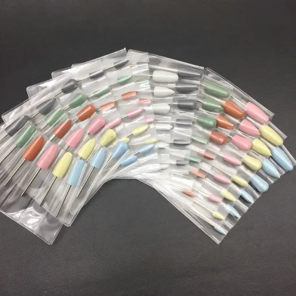 6pcs/set Rubber Silicon Nail Drill Milling Cutter for Manicure Bit Flexible Polisher Machine Electric Nail File Art Tools