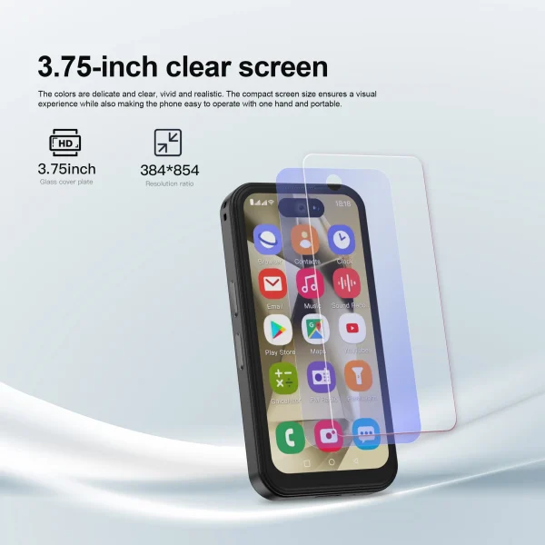 SERVO S24 Ultra Android 8.1 Mini Smart Phone 3.75" Display 16GB ROM Play Store WiFi 3G Little Cellular Phones Dual SIM Standby