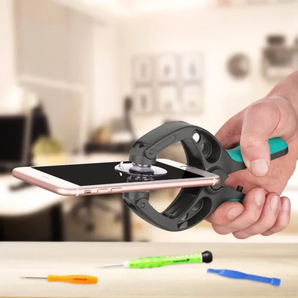 Repair Mobile Phone Tool Double Separation Clamp Plier Repair Tool Suction Cup LCD Screen Sucker Opening Tool For IPhone IPad