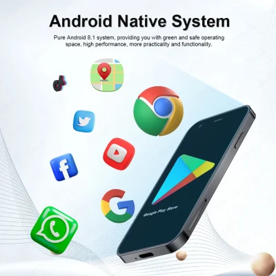 SERVO P60 PRO Mini Android Smartphone 3.0″ Display Google Play 2GB+16GB WIFI Hotspot GPS Small Pocket Mobile Phones Low Price