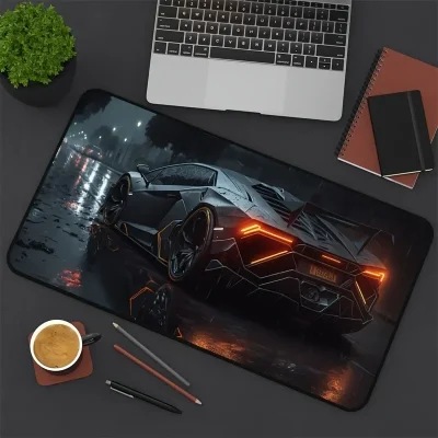Cool cars Large gaming mousepad durable extended table pad office keyboard mat non-slip rubber base 900×400 computer mouse pads