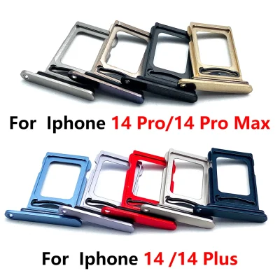 New For iPhone 14 Pro 14Pro Max 14 Plus Dual SIM Card Tray Slot Holder Adapter Accessories