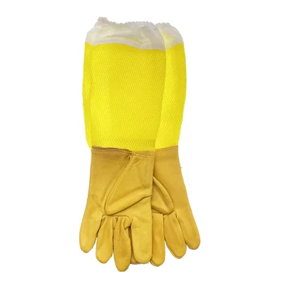 Breathable Apiarist Anti Sting Gloves XL XXL 3XL Vented Cotton Long Sleeve Protect Hands From Stings Protective Farming Apiary