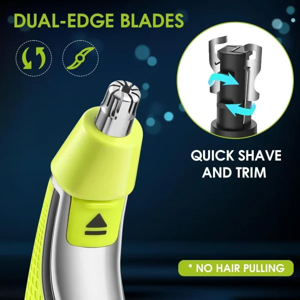 YUKU Nose Hair Trimmer Replacement Blades Heads for Philips One Blade QP2520 QP2630 QP6510 QP6520 QP6530 Hybrid Electric Shaver