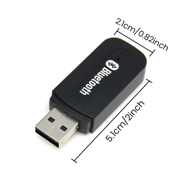 3.5mm AUX USB Adapter Bluetooth-Compatible Wireless Mini Music Stereo Audio Receiver For Smart Phone Car Kit Music Adapter
