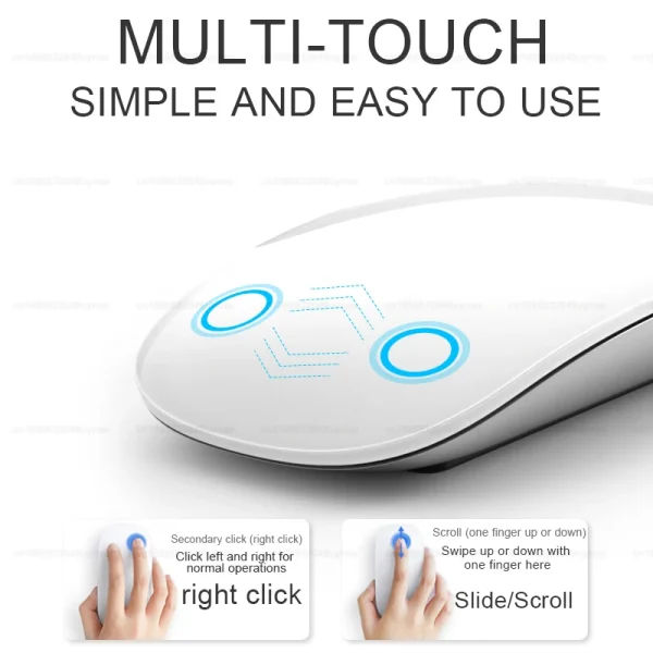 For APPLE Original Multi-Touch Surface Magic Mouse For Macbook Pro Air Mini Laptop Tablet PC iPad Bluetooth 5.0 Wireless Mouse