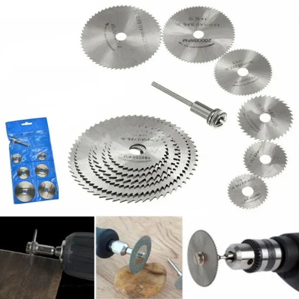 HSS Mini saw blade electric grinder accessories plastic woodworking cutting blade set electric drill micro circular saw blade