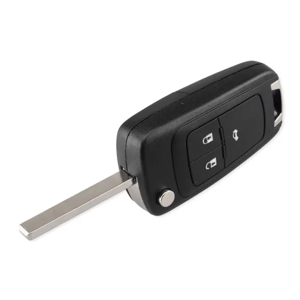 KEYYOU 2 3 4 5 Buttons Flip Folding Remote Key Case For Opel Vauxhall Corsa Astra Vectra Zafira Omega HU100 Uncut Blade