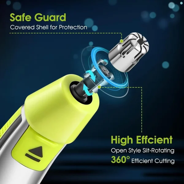 YUKU Nose Hair Trimmer Replacement Blades Heads for Philips One Blade QP2520 QP2630 QP6510 QP6520 QP6530 Hybrid Electric Shaver