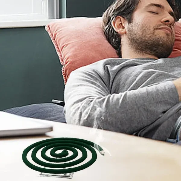 Fly Coils Outdoor Patio Fly Citronella Coils Burn Up To 12 Hours Coil Natural Ingredient Fly For Indoor Outdoor Camping Patio