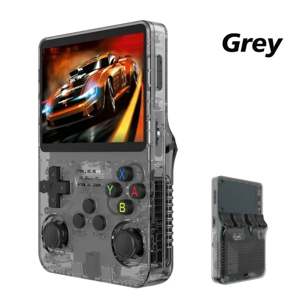 BOYHOM 256G/128G/64G R36S ARKOS Retro Handheld Game Console 3.5'' IPS screen,Portable Pocket Game Player for children gift