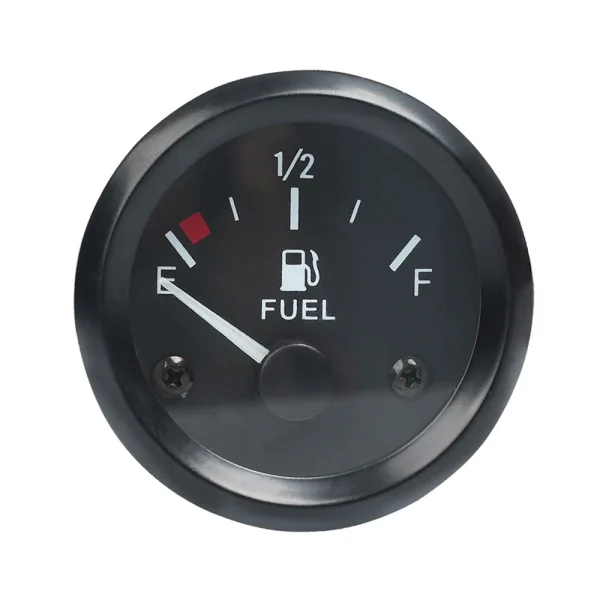 Vehicle Meter 12V Automobile Car Gauge 2" 52mm Water Temp Oil Temp Oil Press Fuel Volts Oil press kg Ammeter Gauge Black Shell
