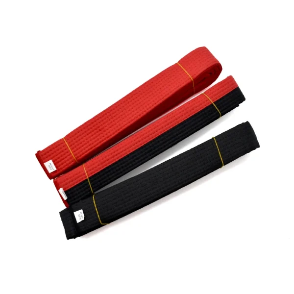 Taekwondo Colored Ranking Belts Cotton Martial Arts Judo Karate TKD Aikido Uniform Belt Kids Adult FREE EMBROIDERY NAME