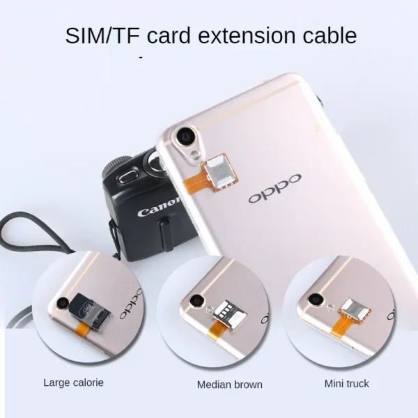 Dual SIM Extender Card Adapter Micro SD Practical Universal TF Hybrid Sim Slot Extender Nano Cato for Android Phone Change Card