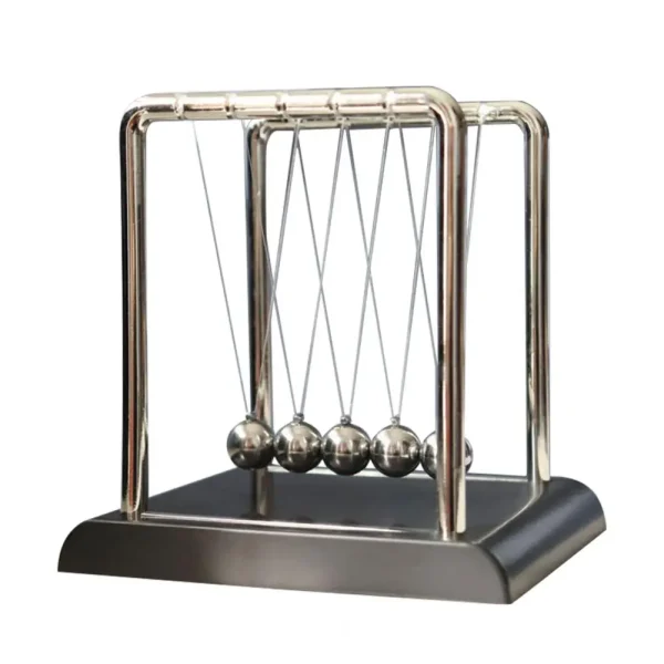 Home Decor Newton's Cradle Metal Pendulum Educational Physics Toy Kinetic Energy Office Stress Reliever Ornament