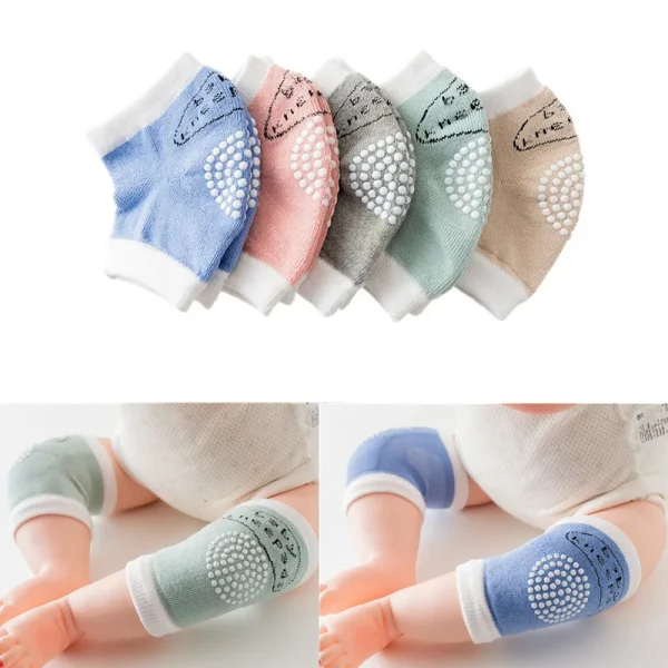 Infant Kids Kneepad Soft for Baby Floor Crawling Mesh Breathable Toddler Kneelet Knee Protection Guard Shield Kneepad