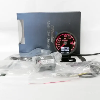 7 Color Car GReddi LCD Digital Display Turbo Boost water temp oil temp oil press racing meter Fuel pressure Air fuel ratio Gauge
