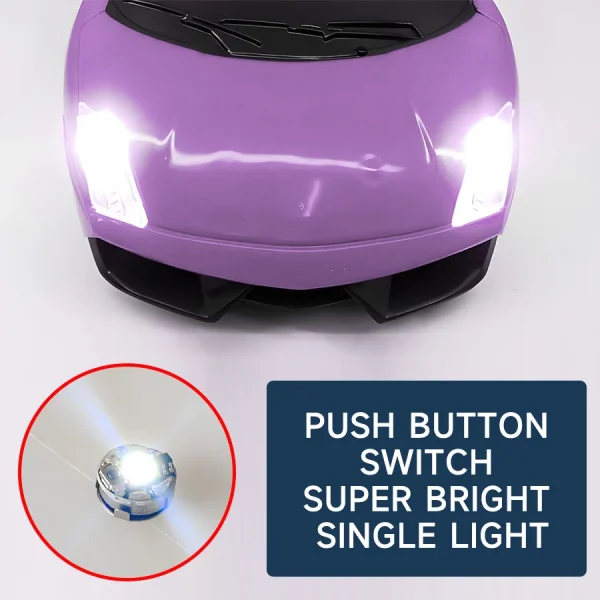 2pcs Miniature Wireless Light Model Super Bright Single Lamp with Press Button for Diy Model Making/Cars/Robots/Decor/Diorama