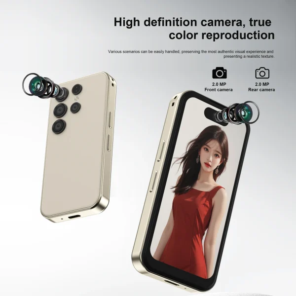 SERVO S24 Ultra Android 8.1 Mini Smart Phone 3.75" Display 16GB ROM Play Store WiFi 3G Little Cellular Phones Dual SIM Standby